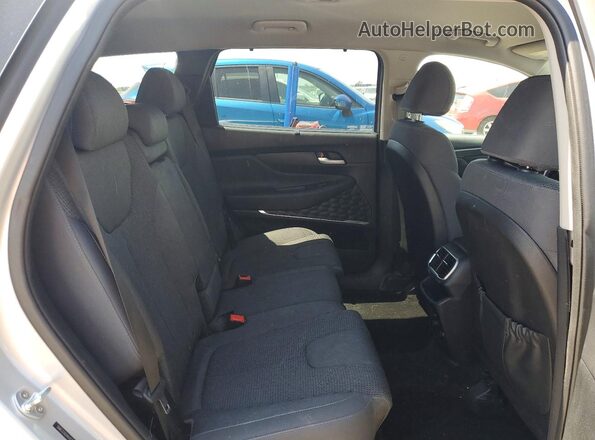 5NMS33ADXKH021752 2019 HYUNDAI SANTA Silver Вид задньої частини салону