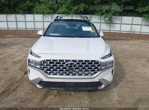5NMS34AJ0PH615172 2023 HYUNDAI SANTA FE White Widok zestawu wskaźników