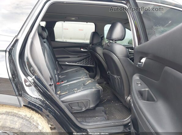 5NMS34AJ1NH466980 2022 HYUNDAI SANTA FE Black Вид наклейки з VIN-кодом