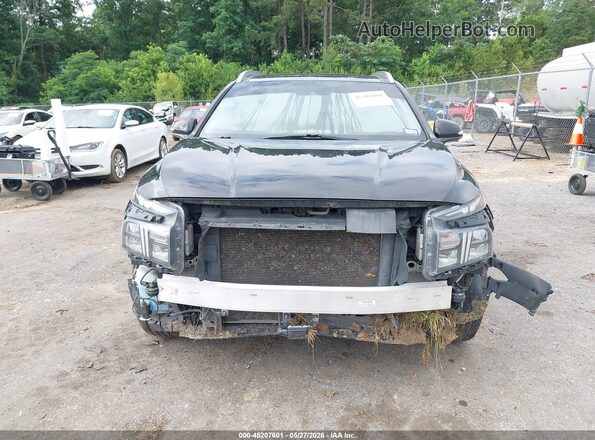 5NMS34AJ1NH466980 2022 HYUNDAI SANTA FE Black Вид спереду