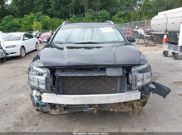 5NMS34AJ1NH466980 2022 HYUNDAI SANTA FE Black Вид задньої частини салону