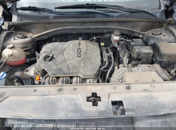 5NMS34AJ1NH466980 2022 HYUNDAI SANTA FE Black Вид ззаду