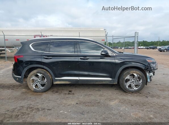 5NMS34AJ1NH466980 2022 HYUNDAI SANTA FE Black Панорамний вид салону 360°