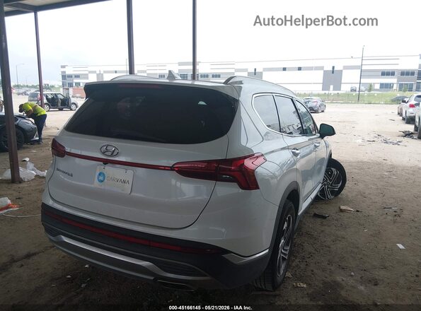 5NMS34AJ2NH428951 2022 HYUNDAI SANTA FE White უკანა მარჯვენა