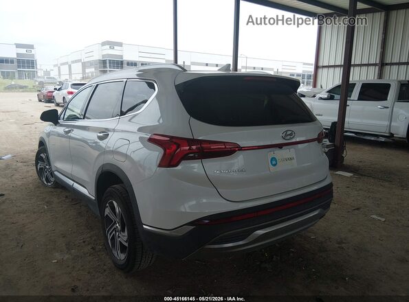 5NMS34AJ2NH428951 2022 HYUNDAI SANTA FE White უკანა მარცხენა