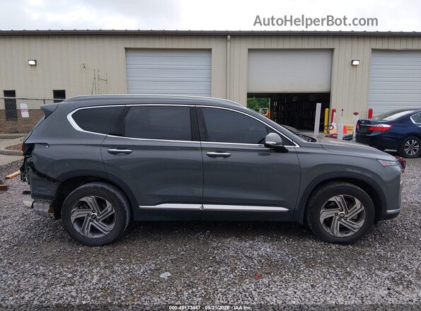 5NMS34AJ6NH441721 2022 HYUNDAI SANTA FE Gray Սալոնի հետևի տեսք