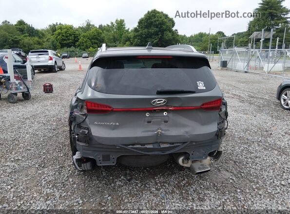 5NMS34AJ6NH441721 2022 HYUNDAI SANTA FE Gray Դիմացի տեսք