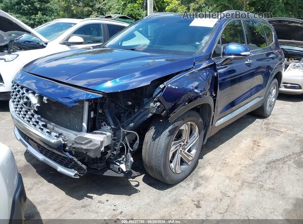 5NMS34AJ7MH341125 2021 HYUNDAI SANTA FE Blue 