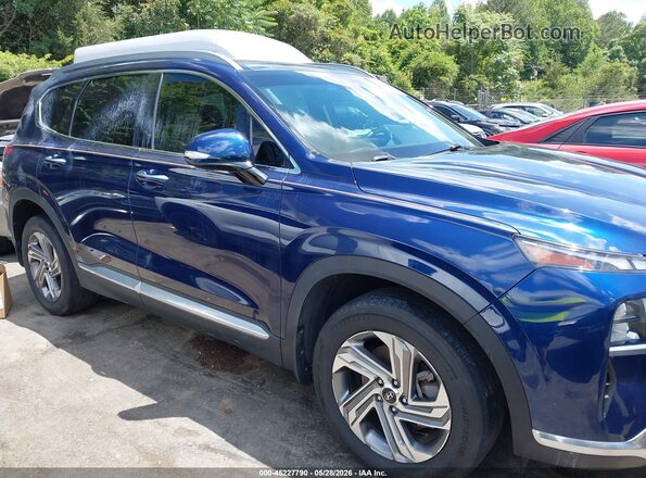 5NMS34AJ7MH341125 2021 HYUNDAI SANTA FE Blue 