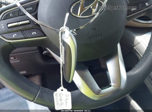 5NMS34AJ7MH341125 2021 HYUNDAI SANTA FE Blue 