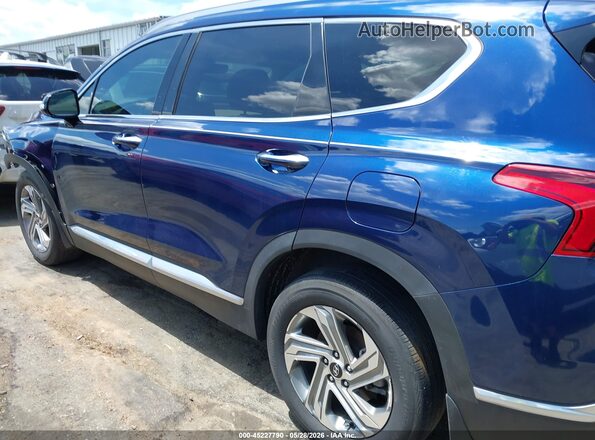 5NMS34AJ7MH341125 2021 HYUNDAI SANTA FE Blue 