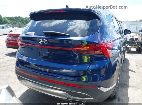 5NMS34AJ7MH341125 2021 HYUNDAI SANTA FE Blue 