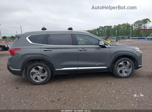 5NMS34AJ9NH427103 2022 HYUNDAI SANTA FE Серый Вид задней части салона