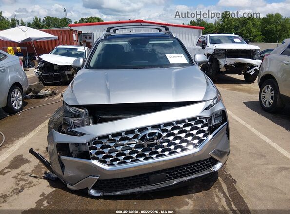 5NMS34AJ9PH615882 2023 HYUNDAI SANTA FE Silver Vista interior trasera