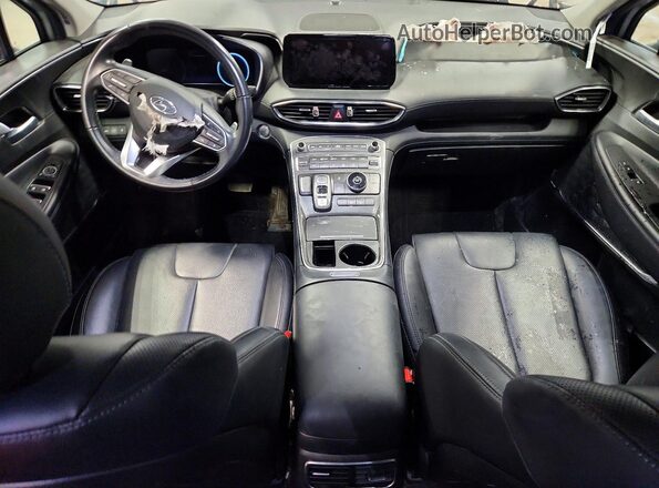 5NMS34AJXPH522756 2023 HYUNDAI SANTA Blue Vista del salpicadero