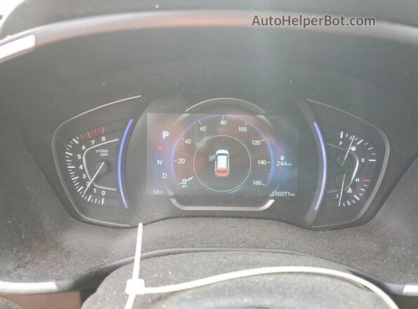 5NMS3CAA0LH305740 2020 HYUNDAI SANTA Black 