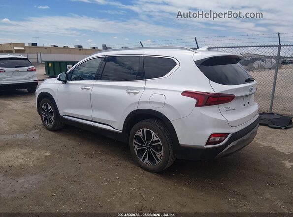 5NMS3CAA6LH299989 2020 HYUNDAI SANTA FE White 
