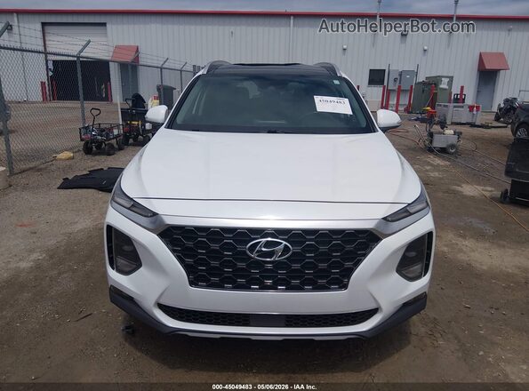 5NMS3CAA6LH299989 2020 HYUNDAI SANTA FE White 