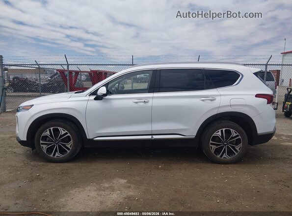 5NMS3CAA6LH299989 2020 HYUNDAI SANTA FE White 