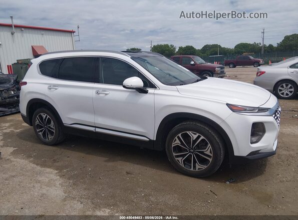 5NMS3CAA6LH299989 2020 HYUNDAI SANTA FE White 