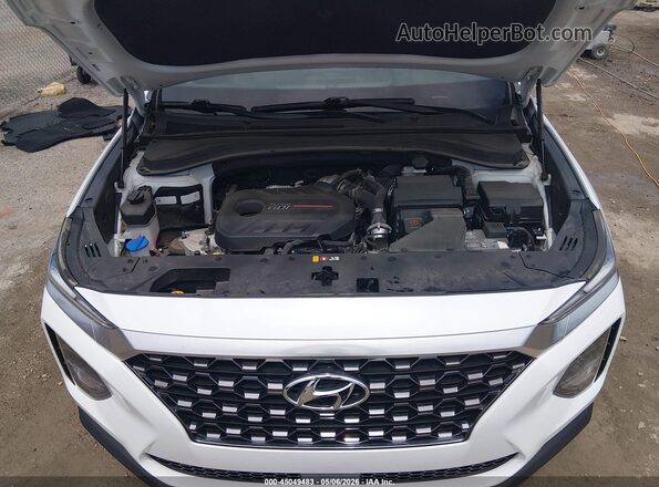 5NMS3CAA6LH299989 2020 HYUNDAI SANTA FE White 