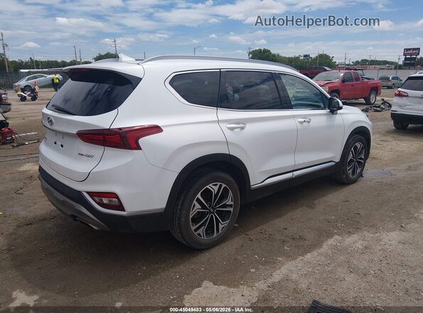 5NMS3CAA6LH299989 2020 HYUNDAI SANTA FE White 