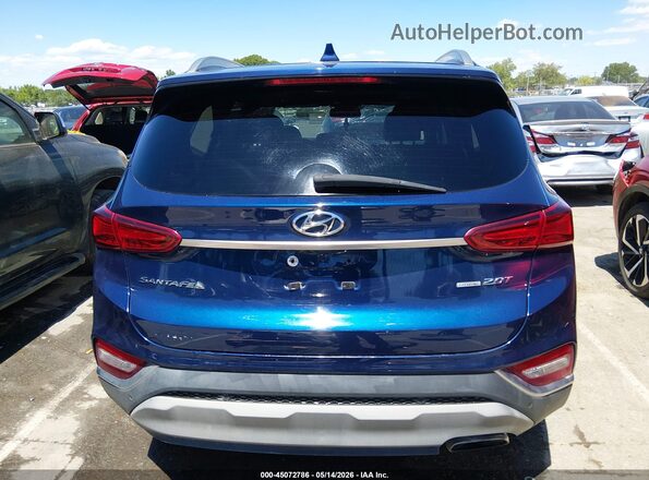 5NMS3CAA7LH290119 2020 HYUNDAI SANTA FE Blue 