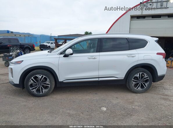 5NMS3CAAXLH215981 2020 HYUNDAI SANTA FE White Vista interior de 360 grados
