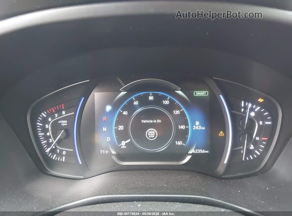 5NMS3CAAXLH215981 2020 HYUNDAI SANTA FE White Vista de los asientos traseros