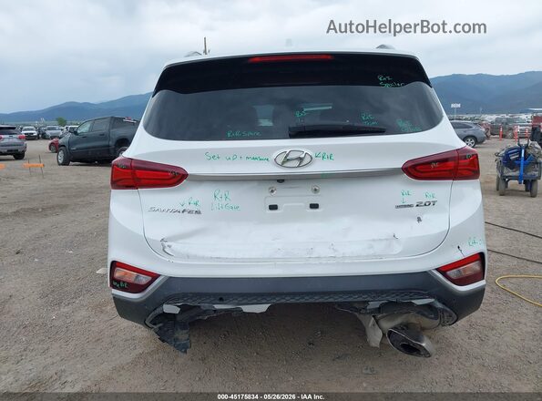 5NMS3CAAXLH215981 2020 HYUNDAI SANTA FE White Vista frontal