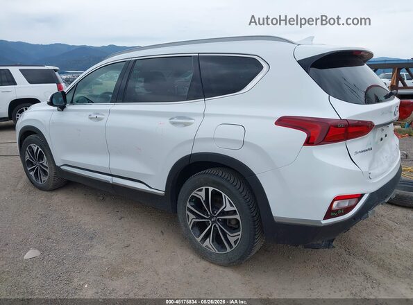 5NMS3CAAXLH215981 2020 HYUNDAI SANTA FE White Trasero izquierdo