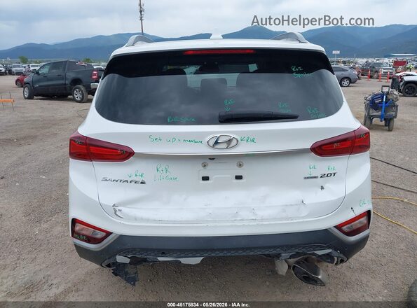 5NMS3CAAXLH215981 2020 HYUNDAI SANTA FE White 