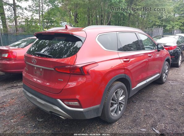 5NMS3CAD0KH041198 2019 HYUNDAI SANTA FE Красный 