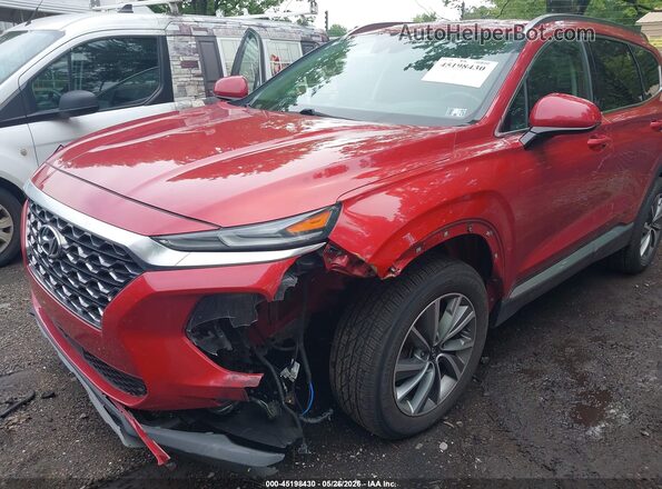 5NMS3CAD0KH041198 2019 HYUNDAI SANTA FE Красный 