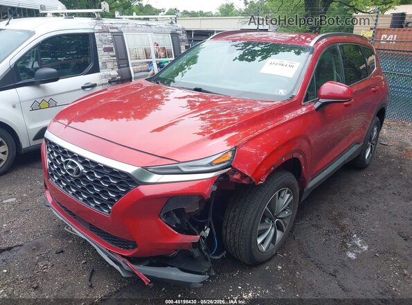 5NMS3CAD0KH041198 2019 HYUNDAI SANTA FE Красный 