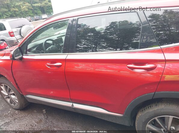 5NMS3CAD0KH041198 2019 HYUNDAI SANTA FE Красный 