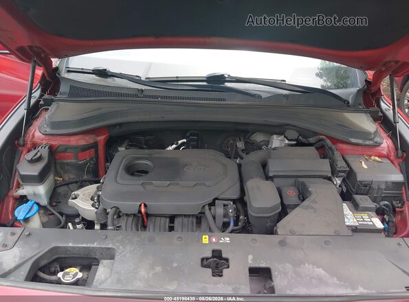 5NMS3CAD0KH041198 2019 HYUNDAI SANTA FE Красный 