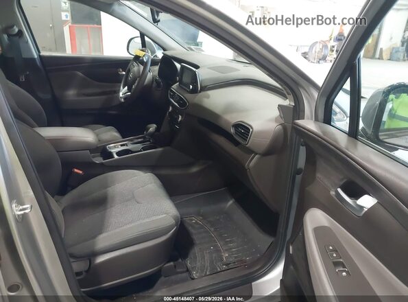 5NMS3CAD0LH297553 2020 HYUNDAI SANTA FE Gray Front interior view
