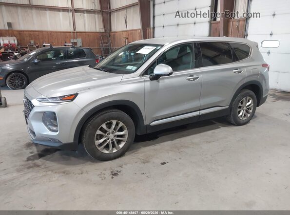 5NMS3CAD0LH297553 2020 HYUNDAI SANTA FE Gray Front left