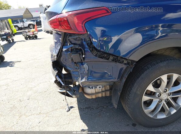 5NMS3CAD1KH049617 2019 HYUNDAI SANTA FE Синий Вид спереди