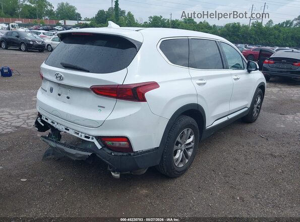 5NMS3CAD1LH181262 2020 HYUNDAI SANTA FE White Tył prawy