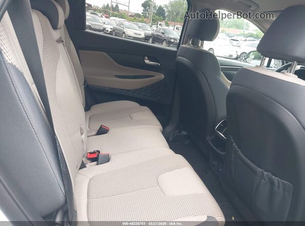 5NMS3CAD1LH181262 2020 HYUNDAI SANTA FE White Widok naklejki z numerem VIN