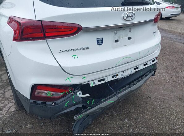 5NMS3CAD1LH181262 2020 HYUNDAI SANTA FE White Widok z przodu