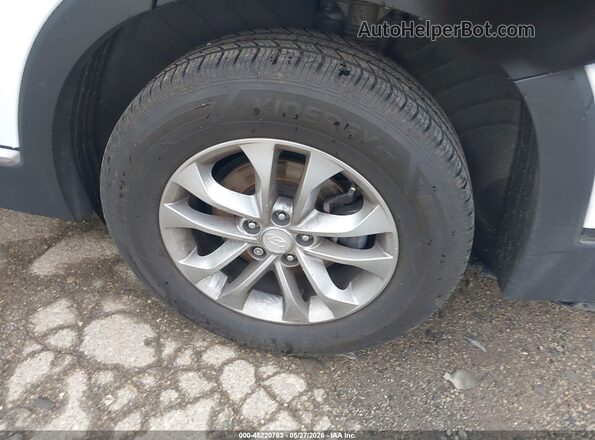 5NMS3CAD1LH181262 2020 HYUNDAI SANTA FE White Widok zestawu wskaźników