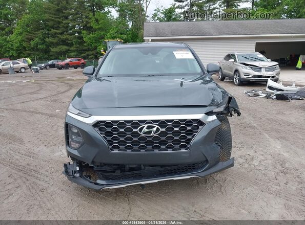 5NMS3CAD2LH193615 2020 HYUNDAI SANTA FE Gray Вид щитка приладів