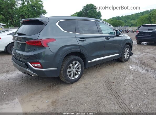 5NMS3CAD2LH193615 2020 HYUNDAI SANTA FE Gray Задня права чверть