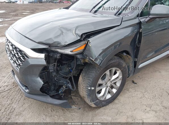 5NMS3CAD2LH193615 2020 HYUNDAI SANTA FE Gray Вид спереду