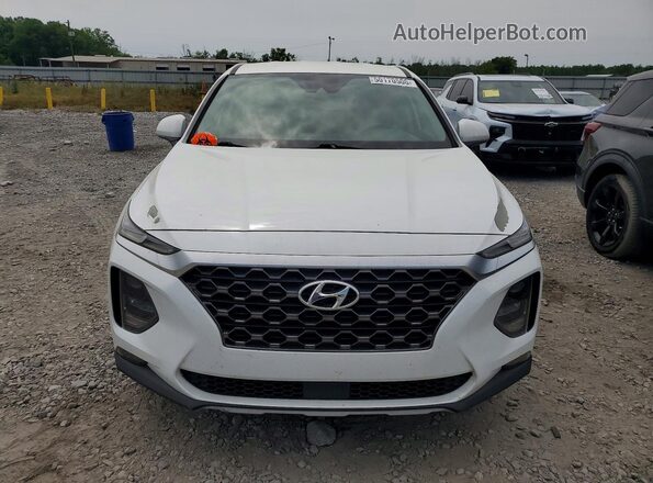 5NMS3CAD4LH169607 2020 HYUNDAI SANTA White წინა ხედი