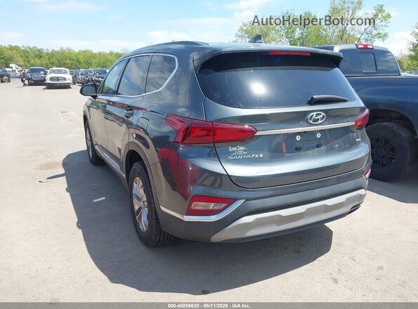 5NMS3CAD4LH234455 2020 HYUNDAI SANTA FE Серый Задняя левая четверть