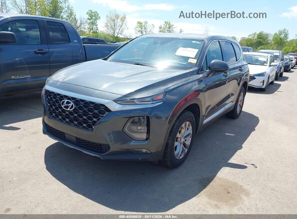 5NMS3CAD4LH234455 2020 HYUNDAI SANTA FE Серый Передняя левая четверть
